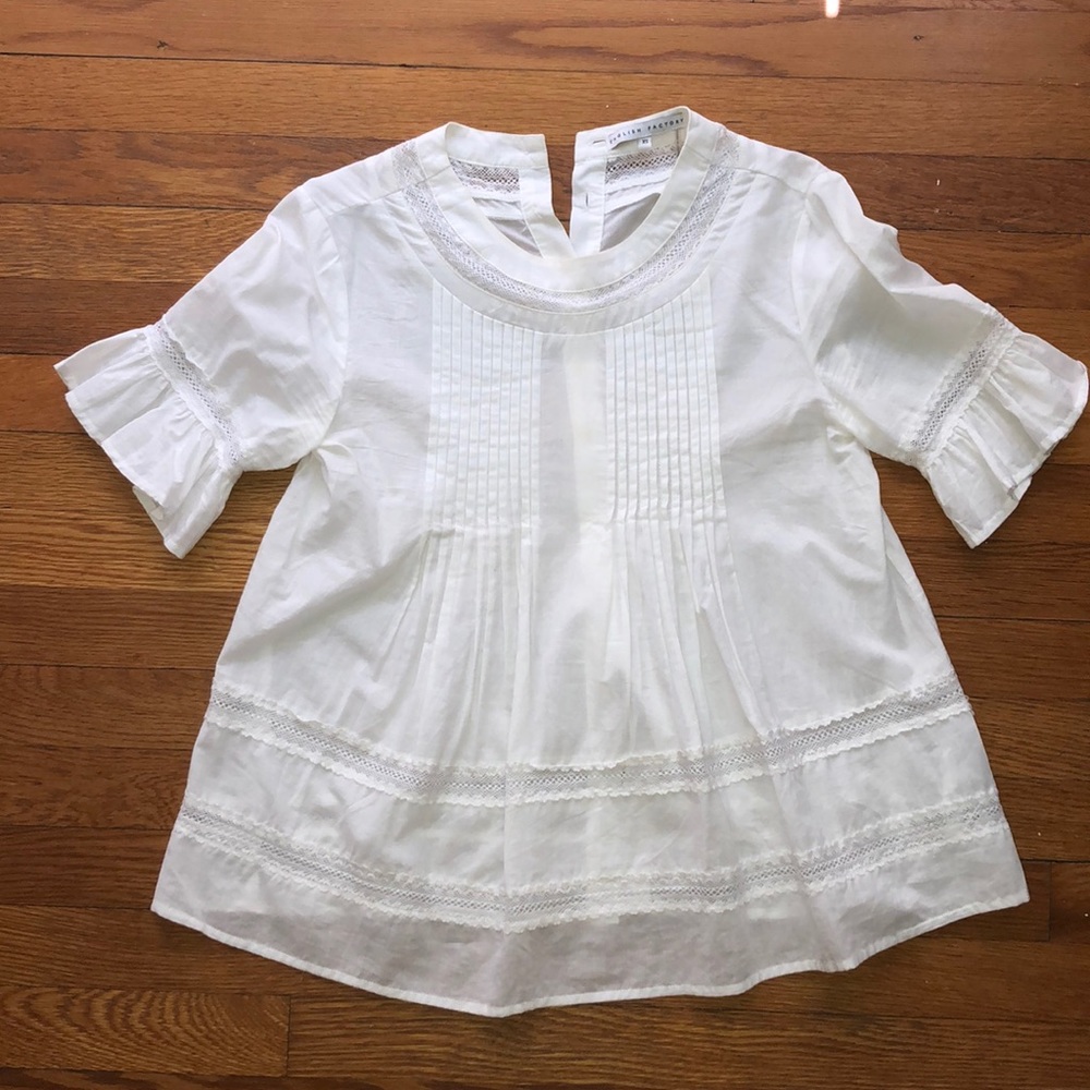 English Factory Boho Lace Blouse - Size XS